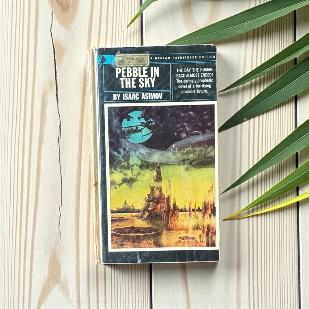 Isaac Asimov – Pebble in the Sky Vintage Paperback | Classic Sci-Fi